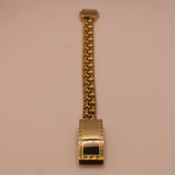 Collar Chino Link Doble en Oro – Estilo y Originalidad - Image 2