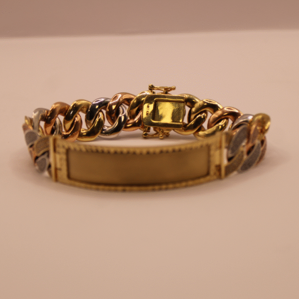 Collar Cuban Link de Tres Colores