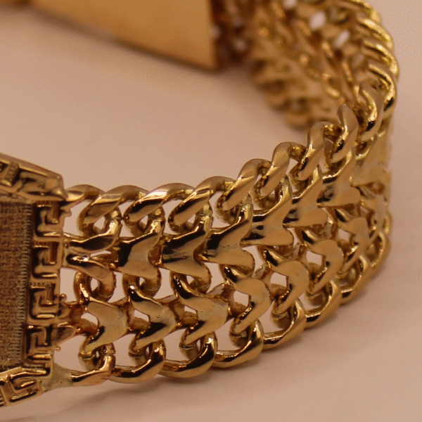Collar Triple Cuban Link en Oro 14K - Image 6