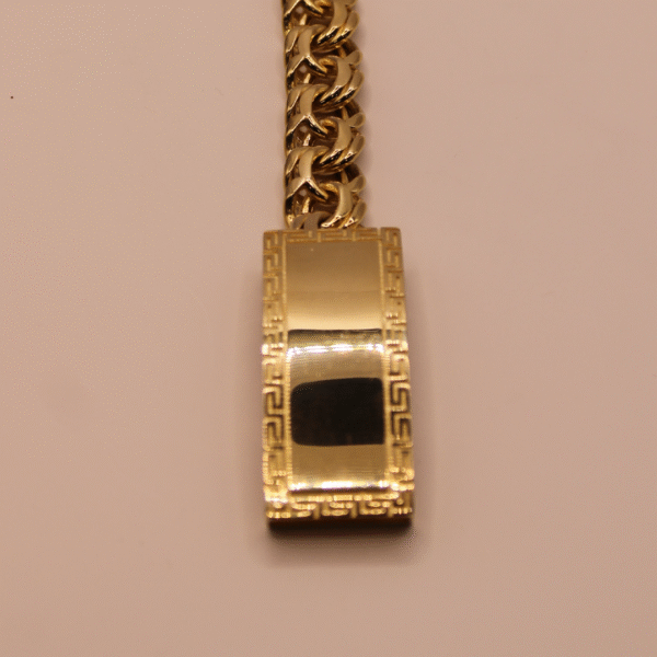 Collar Chino Link Doble en Oro – Estilo y Originalidad